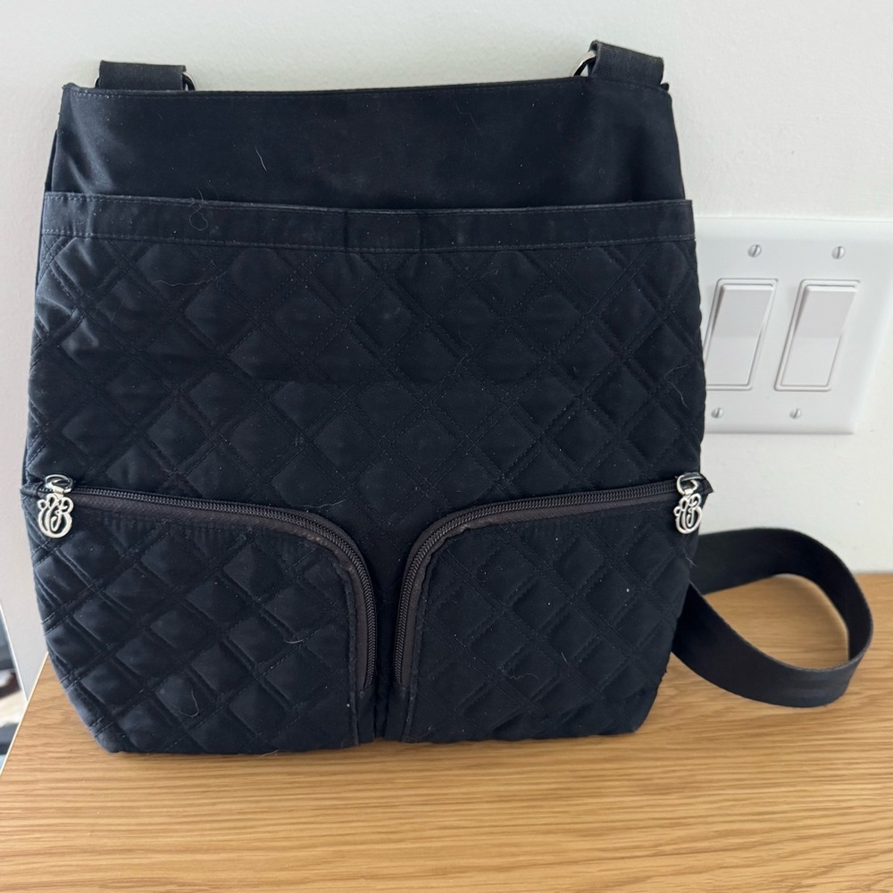 Vera Bradley Black Quilted Women's Crossbody Bag